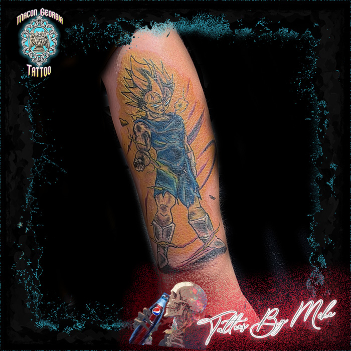 macon georgia tattoo -anime teen titan