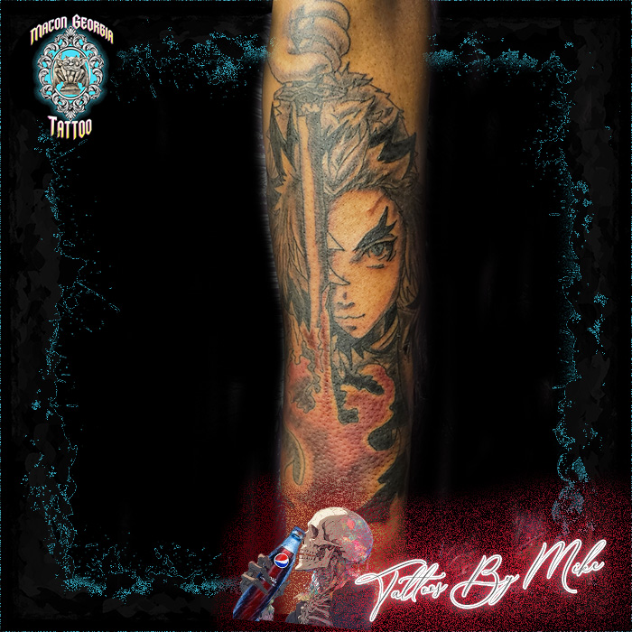 macon georgia tattoo - anime